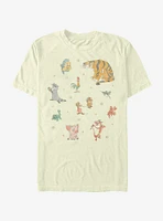 Disney Princess Sidekick Doodle T-Shirt