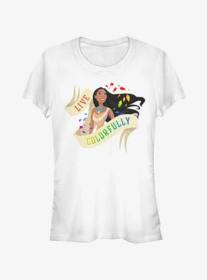 Disney Pocahontas Live Colorfully Girls T-Shirt