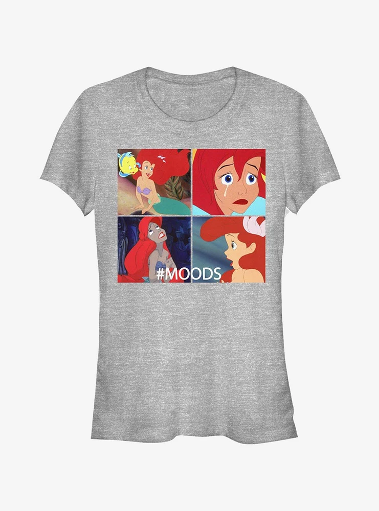 Disney The Little Mermaid Ariel Moods Girls T-Shirt