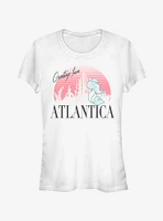 Disney The Little Mermaid Atlantica Greetings Girls T-Shirt