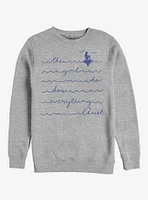 Disney The Little Mermaid Girl Who Crew Sweatshirt