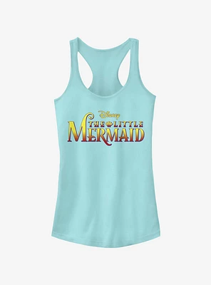 Disney The Little Mermaid Logo Girls Tank