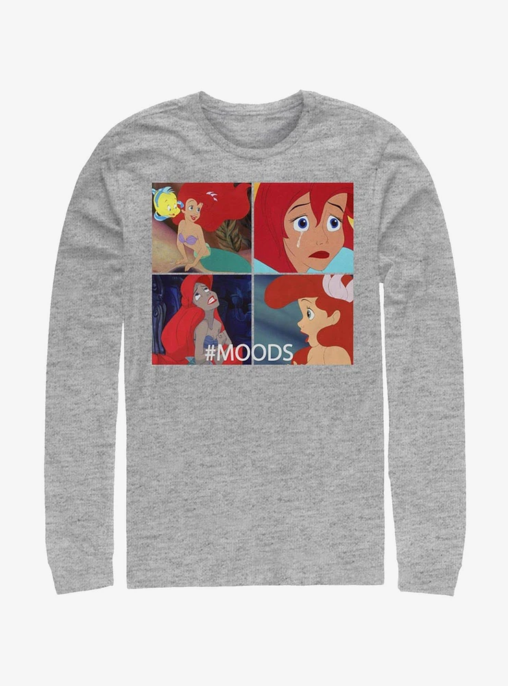 Disney The Little Mermaid Ariel Moods Long-Sleeve T-Shirt