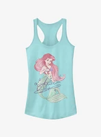 Disney The Little Mermaid Signed Ariel Girls Tank