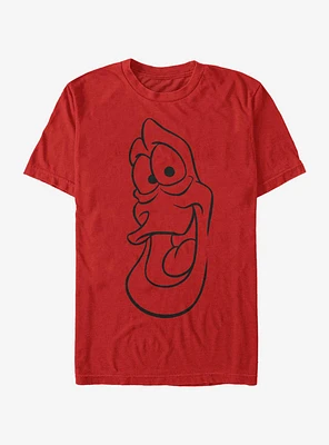 Disney The Little Mermaid Sebastian Big Face T-Shirt