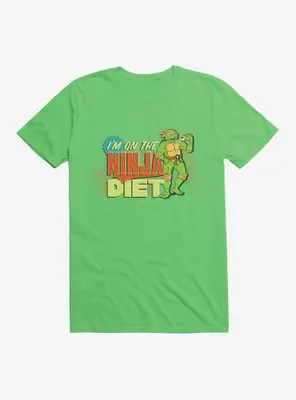 Teenage Mutant Ninja Turtles Michelangelo On The Diet T-Shirt