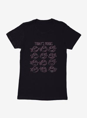 Teenage Mutant Ninja Turtles Character Faces Moods Womens T-Shirt