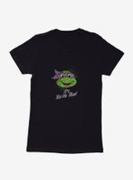 Teenage Mutant Ninja Turtles Chalk Lines Donatello Turtle Time Womens T-Shirt