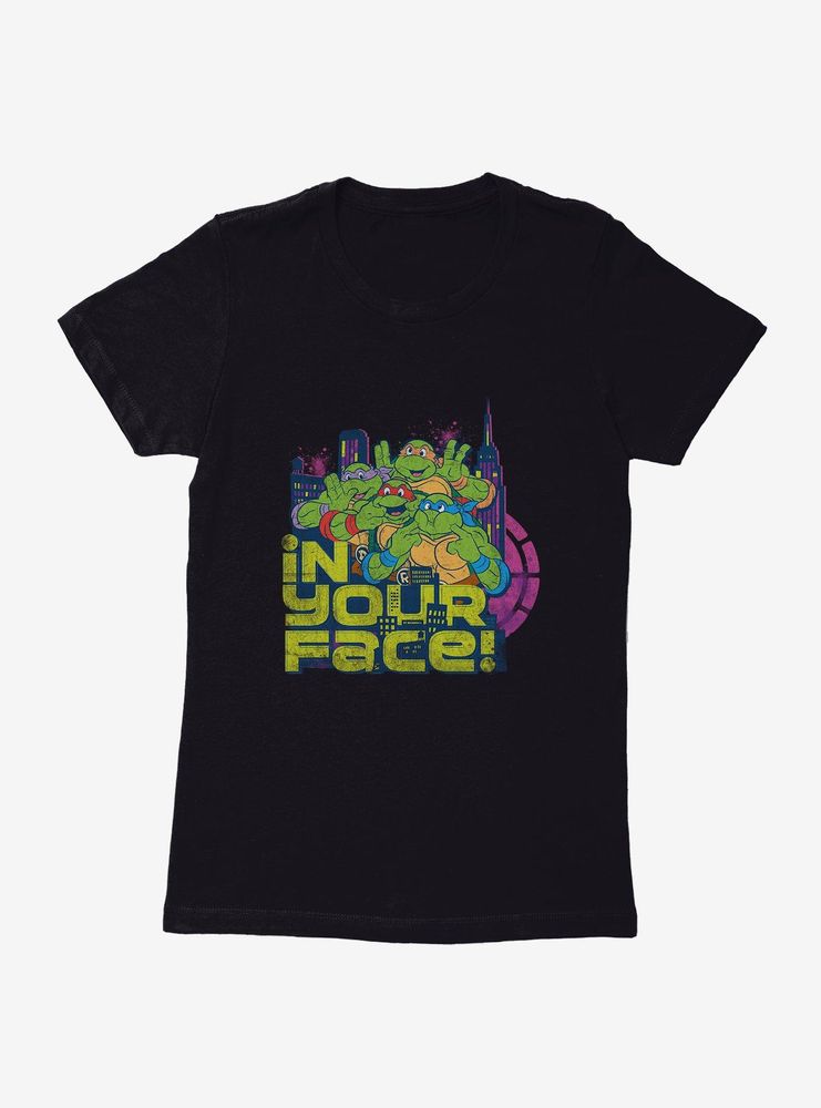 Teenage Mutant Ninja Turtles Your Face Womens T-Shirt