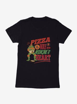 Teenage Mutant Ninja Turtles Heart Womens T-Shirt