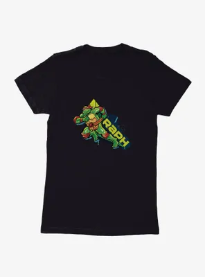 Teenage Mutant Ninja Turtles Raph Action Womens T-Shirt