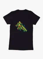 Teenage Mutant Ninja Turtles Raph Action Womens T-Shirt