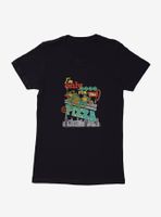 Teenage Mutant Ninja Turtles Only Here For The Pizza Womens T-Shirt