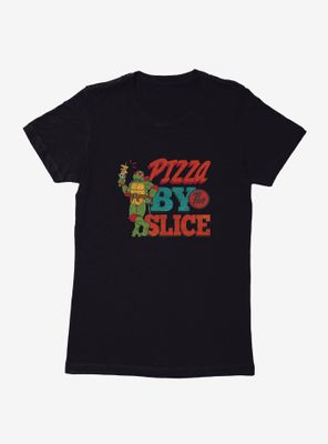 Teenage Mutant Ninja Turtles Pizza Slice Womens T-Shirt