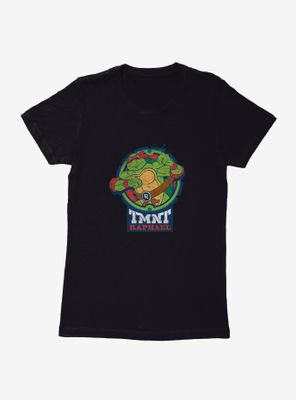 Teenage Mutant Ninja Turtles Raphael Badge Womens T-Shirt