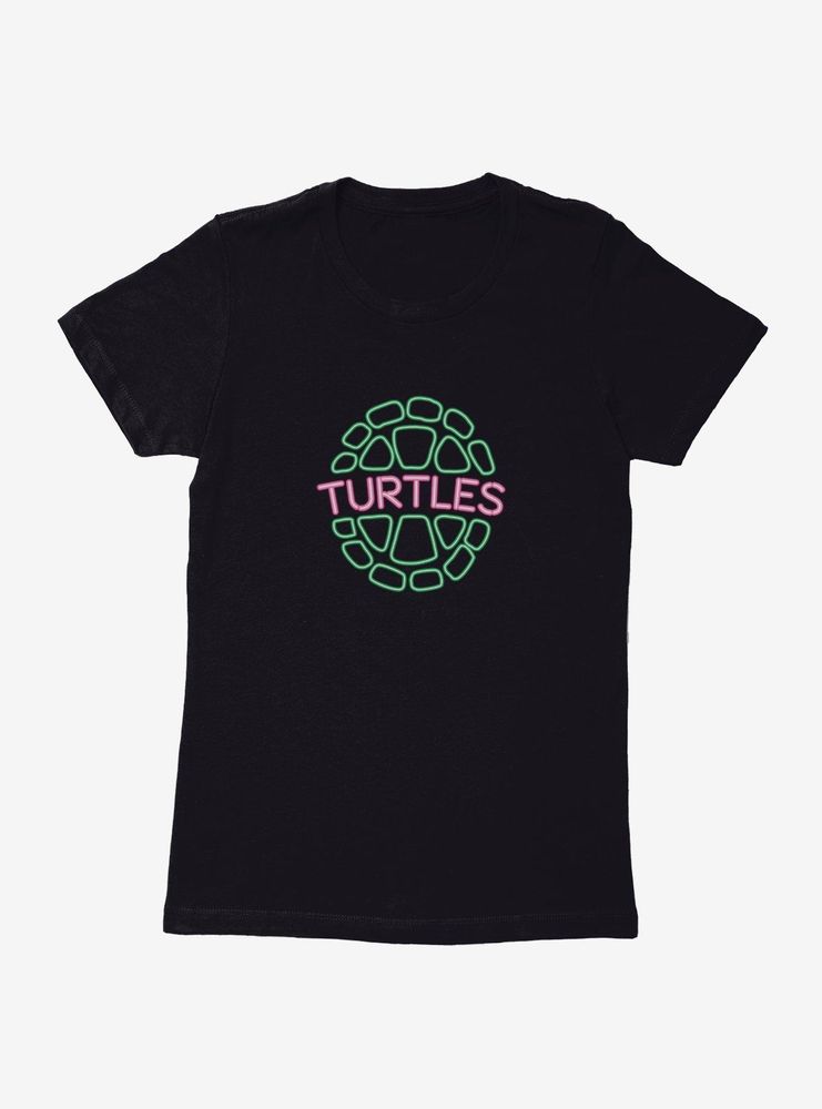Teenage Mutant Ninja Turtles Neon Shell Womens T-Shirt