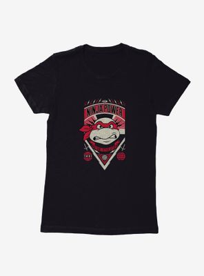 Teenage Mutant Ninja Turtles Raphael Power Revolution Womens T-Shirt