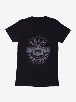 Teenage Mutant Ninja Turtles Team Shredder Womens T-Shirt