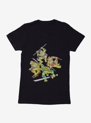 Teenage Mutant Ninja Turtles Combat Mode Womens T-Shirt