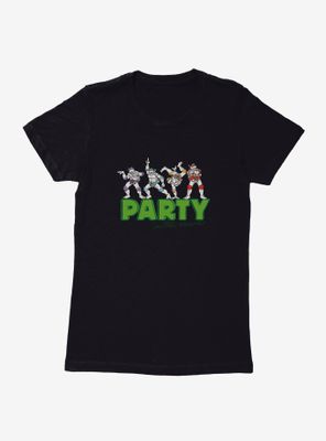 Teenage Mutant Ninja Turtles Party Womens T-Shirt
