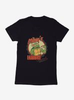 Teenage Mutant Ninja Turtles Mikey's Famous Original Pizza Womens T-Shirt