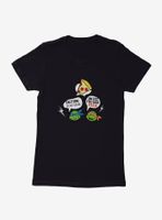 Teenage Mutant Ninja Turtles Pizza Talk Womens T-Shirt