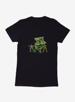 Teenage Mutant Ninja Turtles Sewer Party Womens T-Shirt