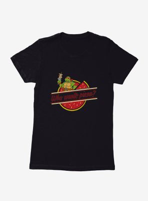 Teenage Mutant Ninja Turtles Pizza Time Womens T-Shirt