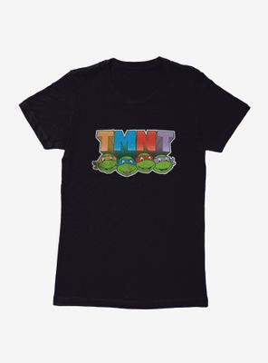 Teenage Mutant Ninja Turtles Acronym Block Letters Womens T-Shirt