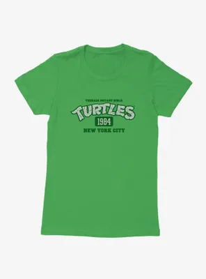 Teenage Mutant Ninja Turtles 1984 New York City Title Womens T-Shirt