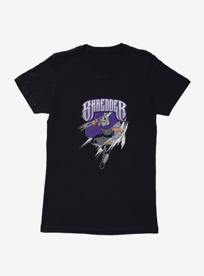 Teenage Mutant Ninja Turtles Meet Shredder Womens T-Shirt