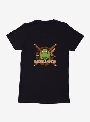 Teenage Mutant Ninja Turtles Michelangelo Smile Womens T-Shirt