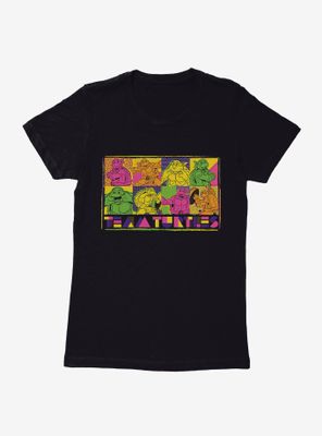 Teenage Mutant Ninja Turtles Team Neon Womens T-Shirt