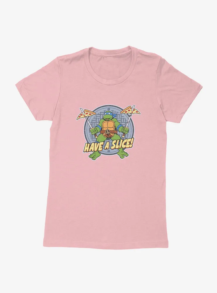 Teenage Mutant Ninja Turtles Slice Of Sewer Pizza Womens T-Shirt