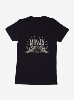 Teenage Mutant Ninja Turtles Warriors Script Womens T-Shirt