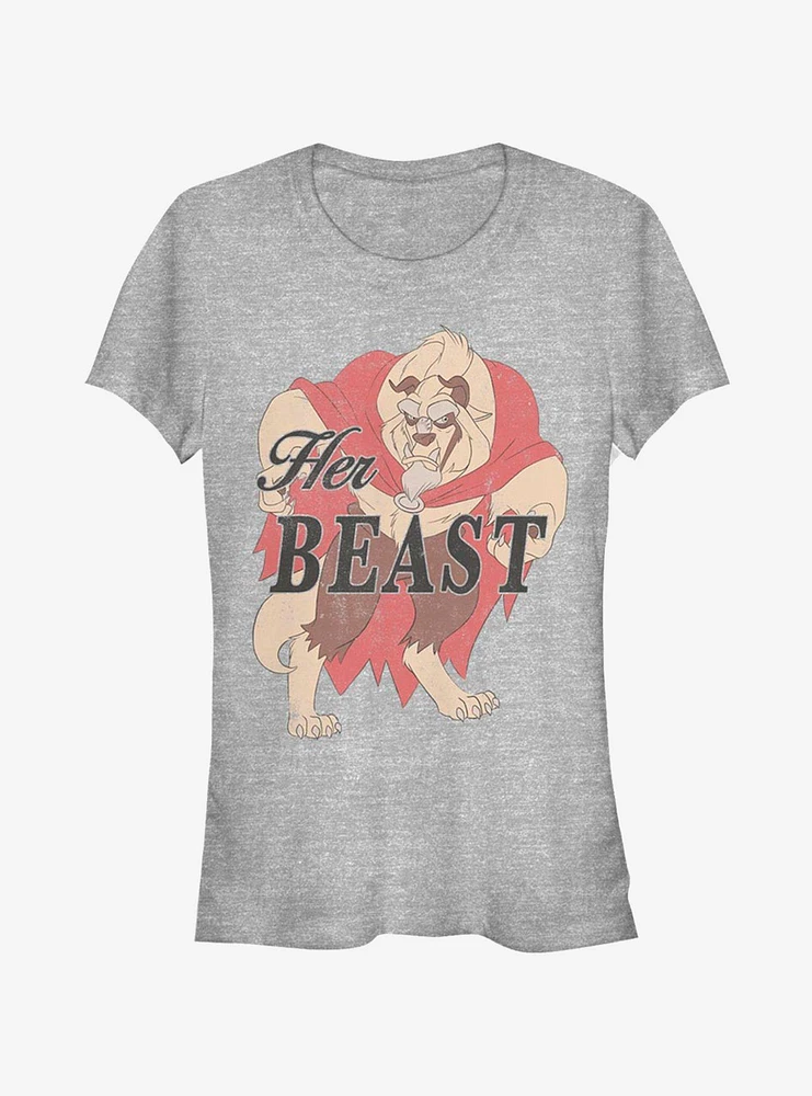 Disney Beauty And The Beast Her Girls T-Shirt