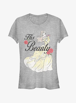 Disney Beauty And The Beast His Belle Girls T-Shirt