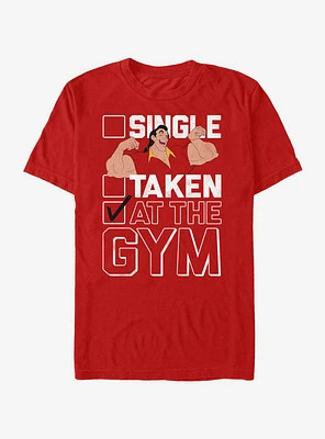 Disney Beauty And The Beast At Gym T-Shirt