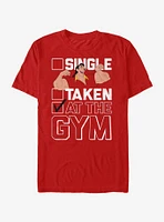 Disney Beauty And The Beast At Gym T-Shirt