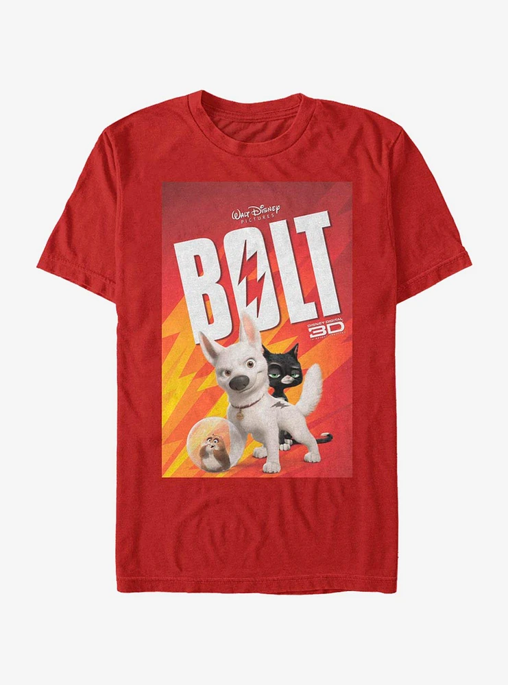 Disney Bolt Poster T-Shirt