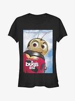 Disney Pixar A Bug's Life Not Lady Poster Girls T-Shirt