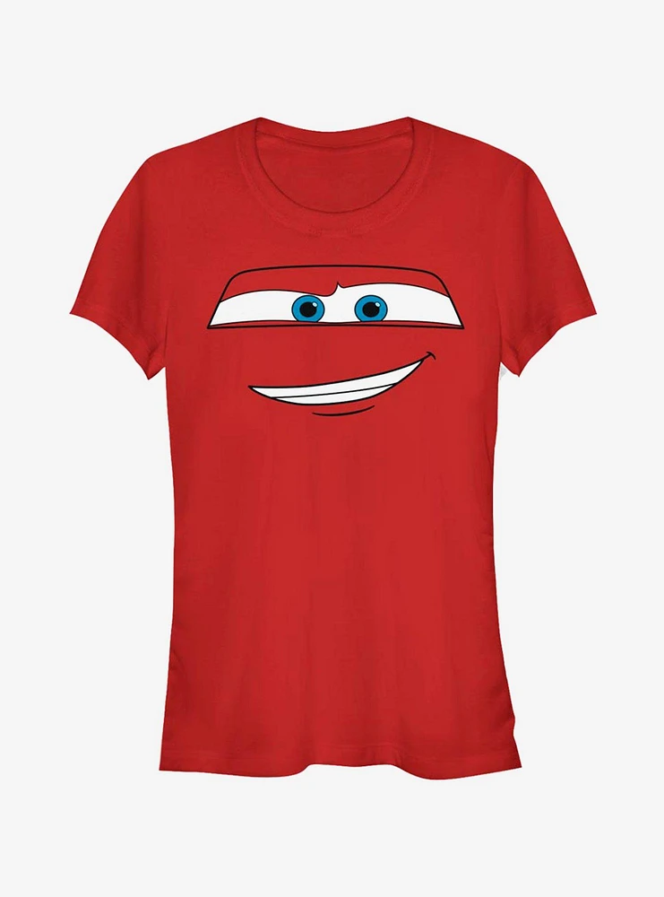 Disney Pixar Cars McQueen Big Face Girls T-Shirt