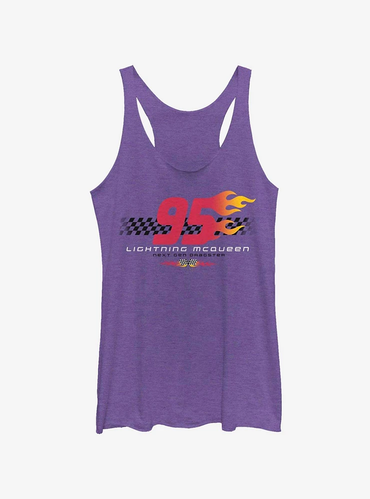 Disney Pixar Cars Flaming Ninety Five Girls Tank