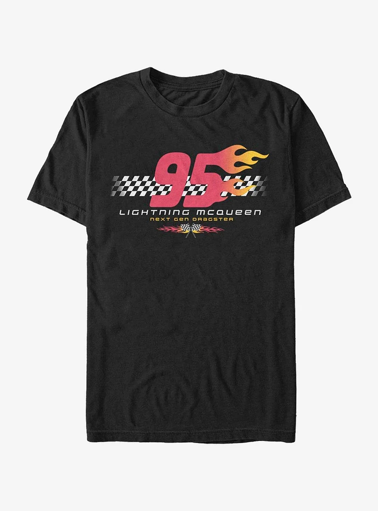 Disney Pixar Cars Flaming Ninety Five T-Shirt