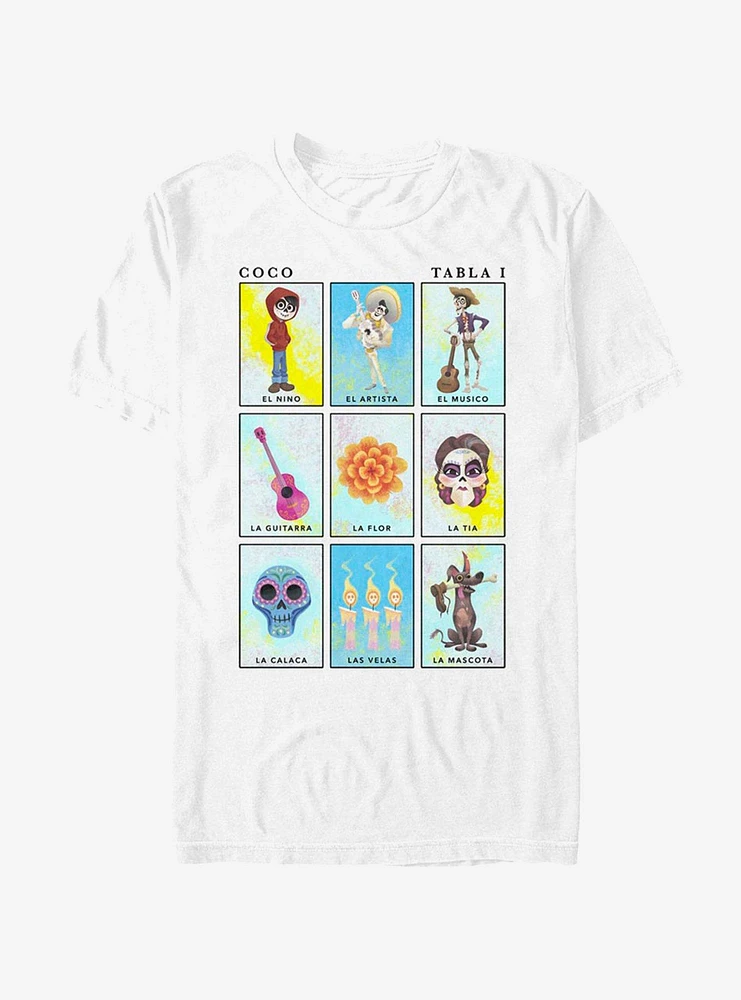 Disney Pixar Coco Cards T-Shirt