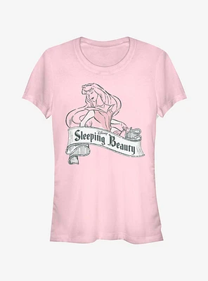 Disney Sleeping Beauty Antique Aurora Girls T-Shirt