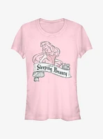 Disney Sleeping Beauty Antique Aurora Girls T-Shirt