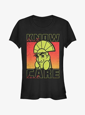 Disney The Emperor's New Groove Don't Know Care Kuzco Girls T-Shirt