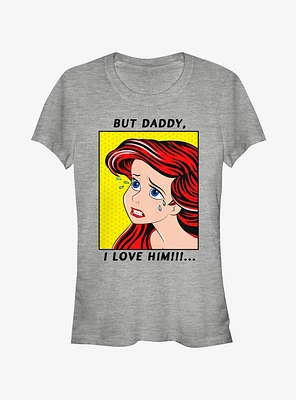 Disney The Little Mermaid Crybaby Ariel Girls T-Shirt