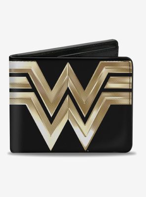 DC Comics Wonder Woman 1984 WW Logo Close Up Bifold Wallet